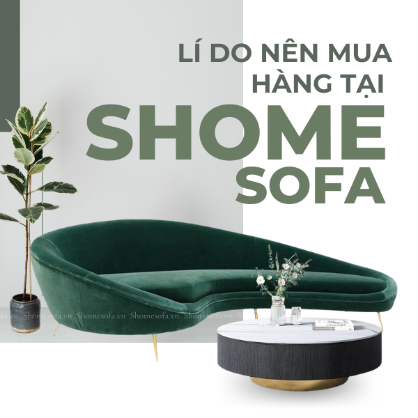 NHỮNG LÍ DO NÊN MUA HÀNG TẠI SHOME SOFA